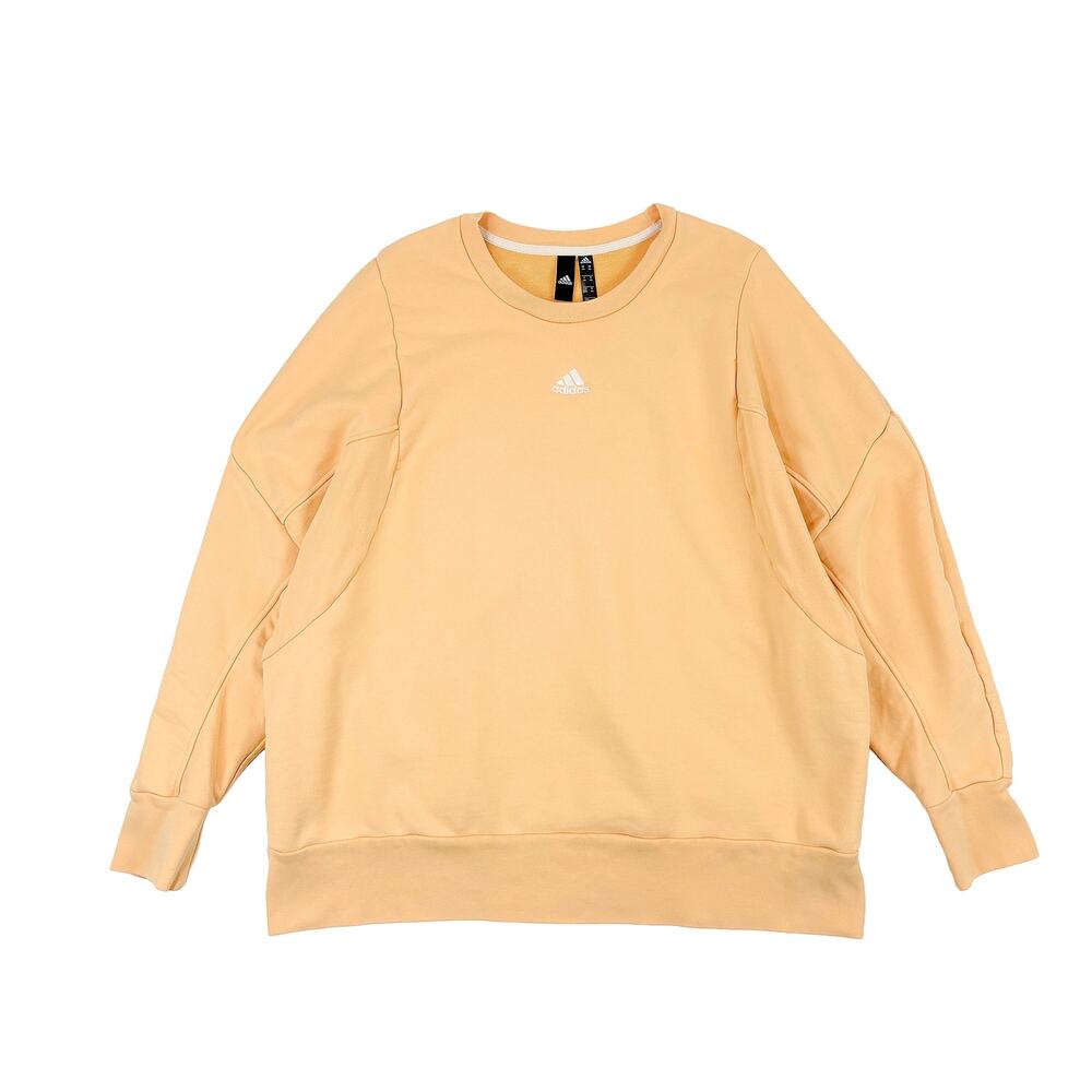 Adidas Internal Studio Pullover Sweatshirt Men 2XL Pulse Amber Crewneck EUC